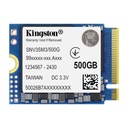 Unidad SSD Kingston SNV3SM3/500G NVMe 500GB M.2 3000 MB/s Escritura 5000 MB/s Lectura PCI Express 4.0