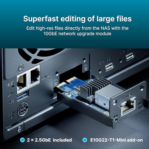 Nas synology ds1525+ 5 bahias nucleo cuadruple 2.2ghz 8 gb ddr4