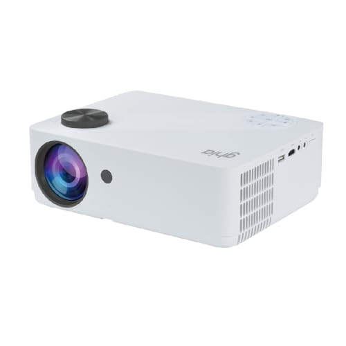 Video proyector ghia 350 ansilm, 5000 lmenes de luz, wifi, hdmi, usb, av, 3.5 mm, tf card, screencast sin dongle hasta 200