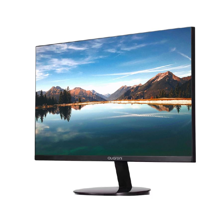 Monitor quaroni mq22-02 21.5 pulgadas va fhd 75 hz vga, hdmi