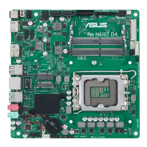 Tarjeta madre asus pro h610t d4-csm 1700/hdmi/dp