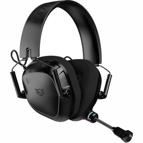 Balam Rush Audífonos Gamer Pilot Pro HS808, Inalámbrico, USB-C, Negro