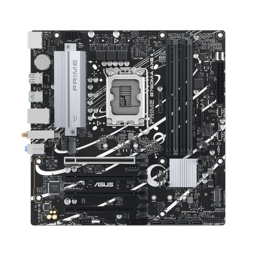 Tarjeta Madre Asus Prime B760m-a Ax6 Ii, Intel Socket Lga1700, Micro Atx, 4xddr5, Hdmi/dp
