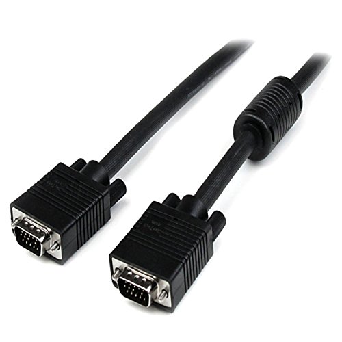 Cable vga de 2m para monitor de computadora - hd15 macho a macho - negro - startech.com mod. mxtmmhq2m