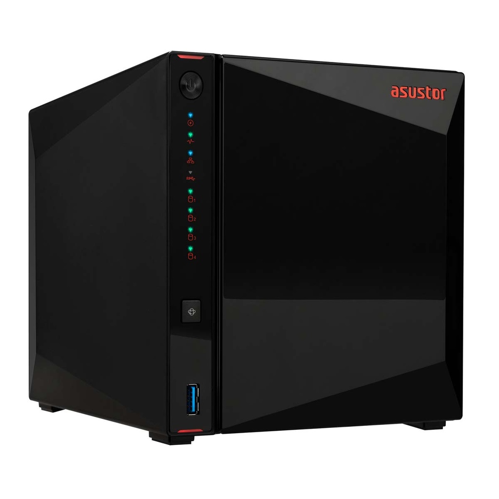 NAS de 4 Bahías Asustor NIMBUSTOR 4 Gen2 48TB Intel Celeron N5105 2GHz USB 3.2