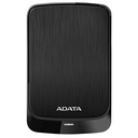 Disco duro externo adata ahv320-4tu31-cbk 4tb color negro slim usb 3.2