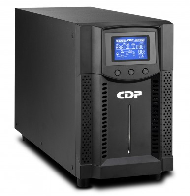 No Break CDP UPO11-1/900 Doble Conversión, 900W, 1000VA, Entrada 60 -144V, Salida 110 - 120V, 4 Contactos