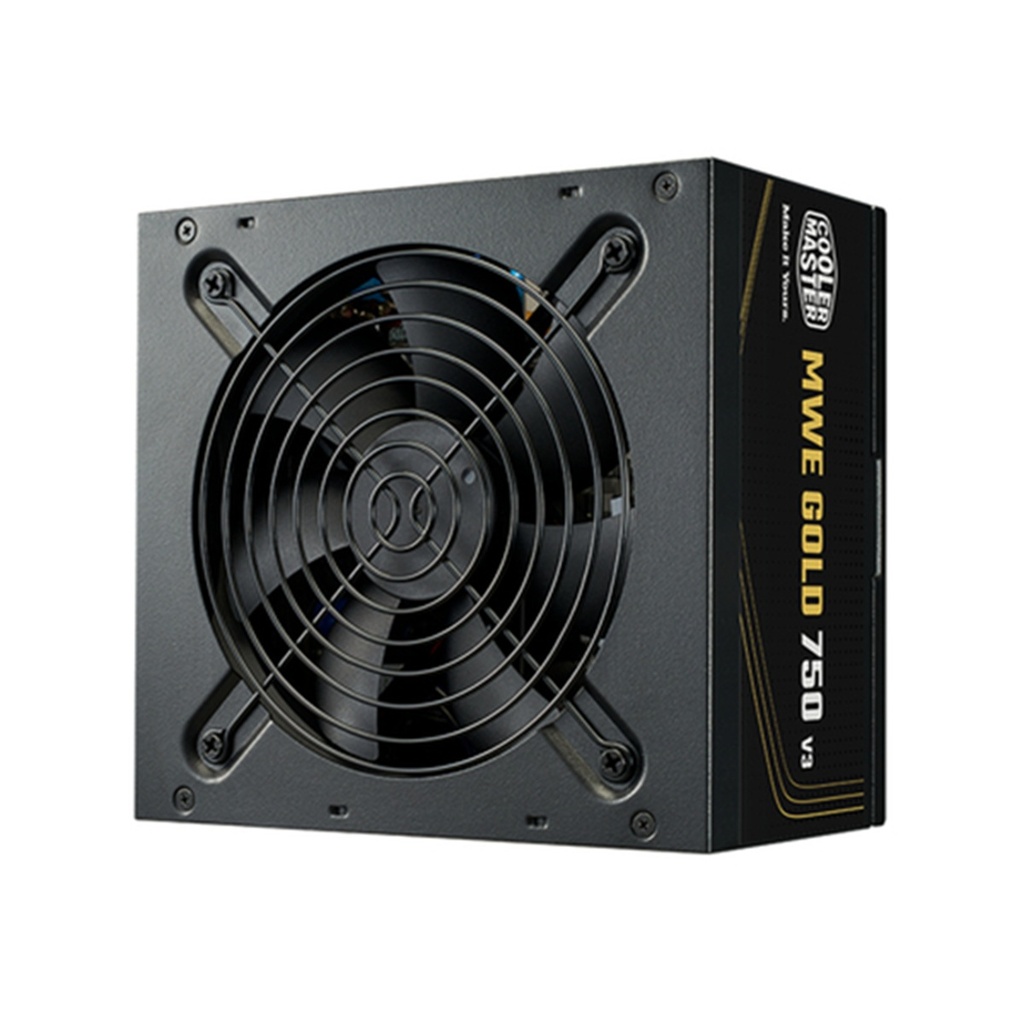 Fuente De Poder Cooler Master Mwe Gold 750 V3 750W ATX 3.1 No-modular 80 Plus Gold