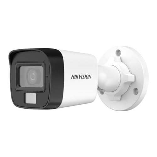 [dual light + colorvu] bala turbohd 3k (5 megapixel) / lente 2.8 mm / 30 mts ir + 20 mts luz blanca / gran angular 104.9° / exterior ip67 / micrófono integrado / dwdr / 4 tecnologías / metal