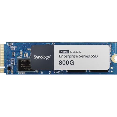 Nvme m.2 ssd 800gb  enterprise series / high performance 660000 iops read / enterprise endurance 2900 tbw / comprehensive data protection / lifespan analysis / synology dsm compatibility