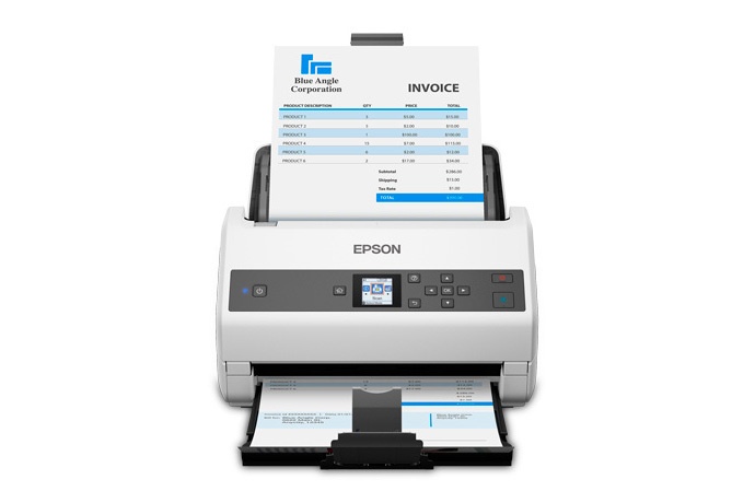 Scanner Epson DS-970, 600 x 600DPI, Escáner Color, Escaneado Dúplex, USB 3.0, Gris/Blanco
