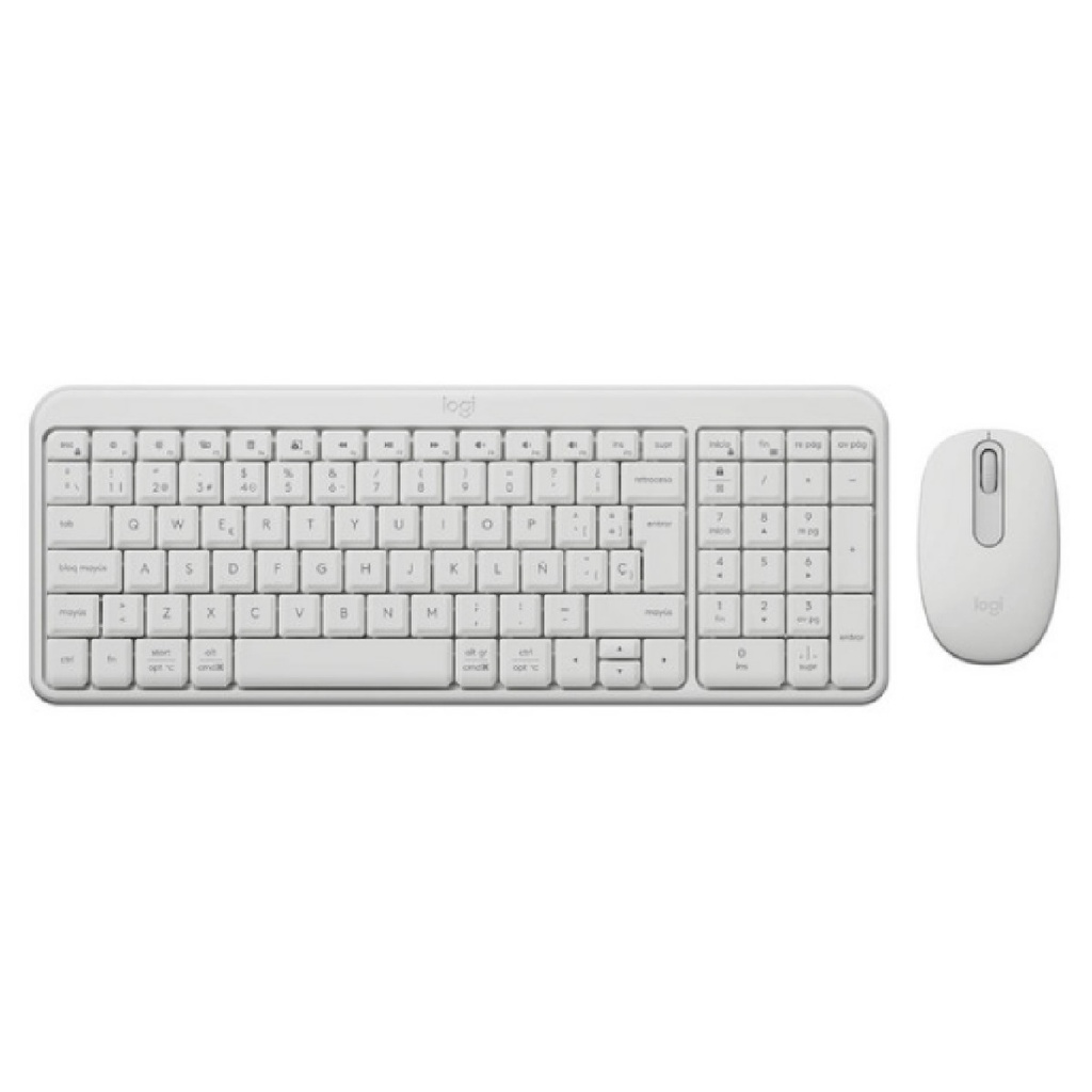 Kit de Teclado y Mouse Logitech MK250 Inalámbrico Bluetooth Español