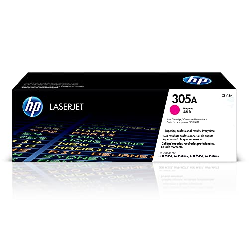 Toner hp 305a magenta para ljprom451 m475 ce413a