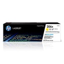 Toner hp 206x laserjet amarillo para pro m255 w2112x