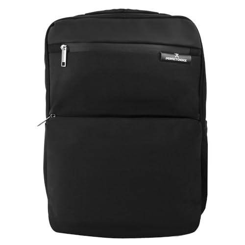 Perfect Choice Mochila Lunary de Poliéster para Laptop 17", Negro
