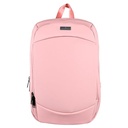 Perfect Choice Mochila Obsidia de Poliéster para Laptop 15.6", Rosa