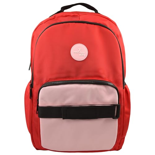 Mochila Escolar Para Niños Modelo Loopy Color Rojo | Perfect Choice