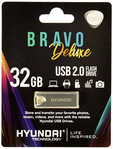 Memoria usb hyundai u2bk/32gas - plata