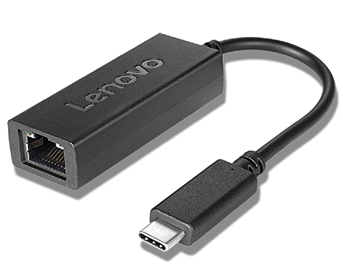 Adaptador usb-c a ethernet lenovo 4x90s91831 - color negro. 1 año de garantía