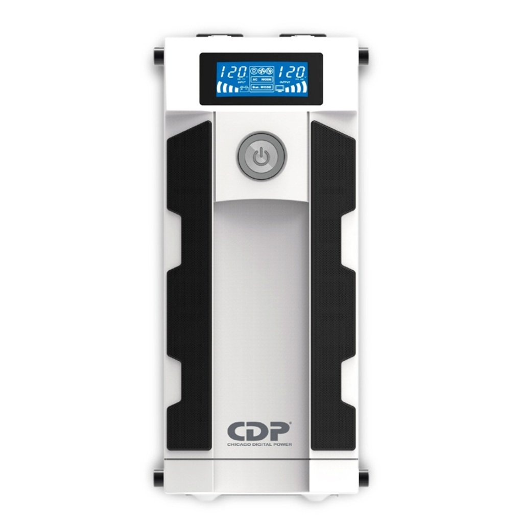No Break CDP GSMART1516 Línea Interactiva 900W 1.500VA Entrada 85V-145V Salida 110V-120V 16 Salidas 