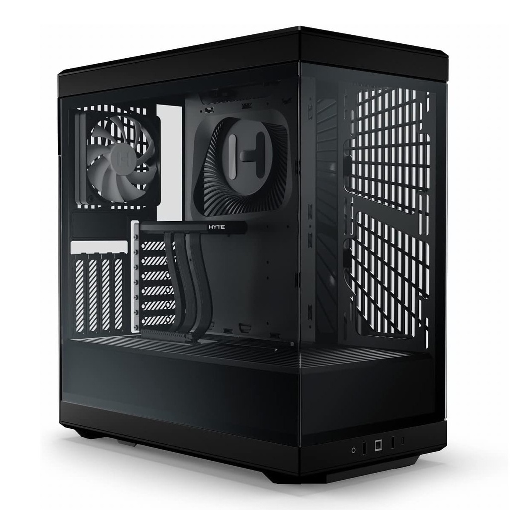 Gabinete Hyte Y40 Midi-Tower ATX/Micro-ATX/Mini-ITX USB 3.0 Sin Fuente 2 Ventiladores Instalados