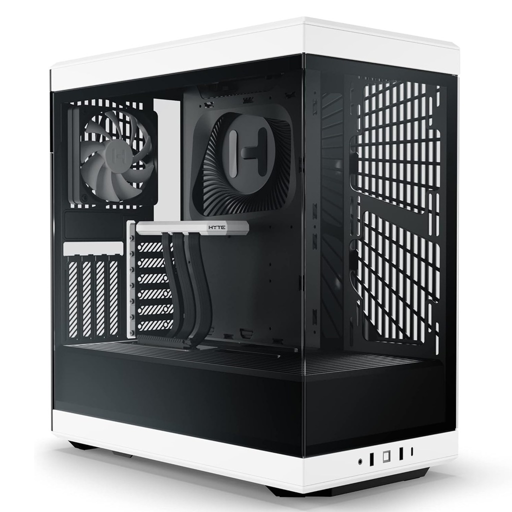 Gabinete HYTE Y40 Con Ventana Midi-Tower ATX/ITX/micro-ATX USB 3.0 Sin Fuente 2 Ventiladores Instalados