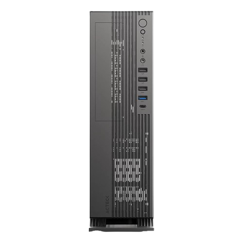 Gabinete Acteck Onex GS455, Mini-Tower, Micro-ATX/Mini-ITX, USB 2.0/3.0, con Fuente de 500W, 1 Ventilador Instalado, Negro