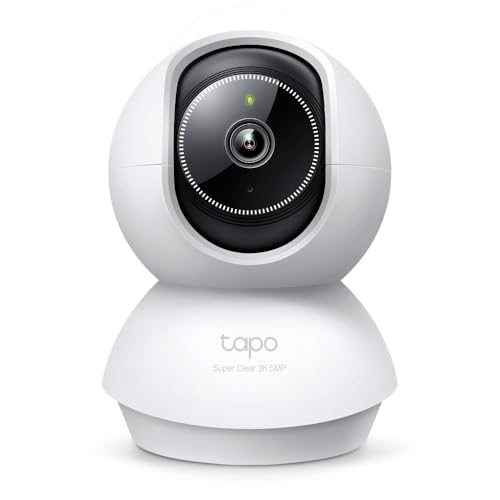 TP-Link Cámara de Seguridad IP Smart WiFi Domo IR para Interiores TAPO C230, Inalámbrico, 2880 x 1620 Pixeles, Día/Noche