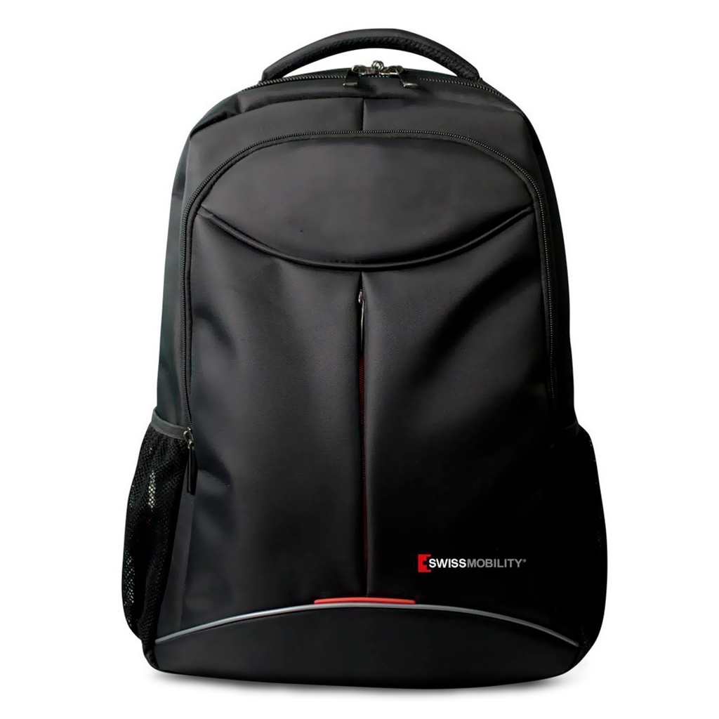 Mochila para Laptop Swissmobility TIG-115BK Negra / hasta 15.6"