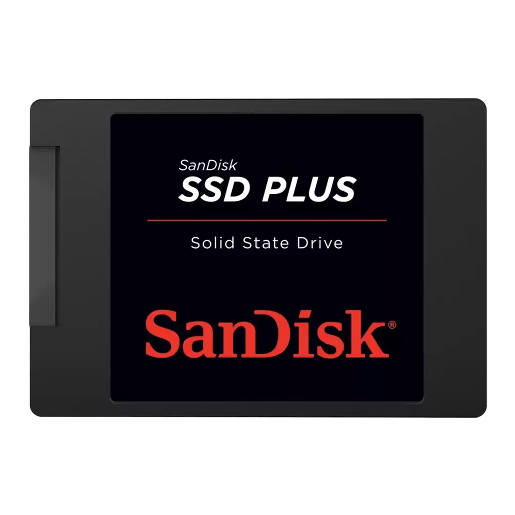 Unidad SSD SanDisk SSD Plus 500GB, 2.5" 500MB/s Escritura 545 MB/s Lectura SATA III