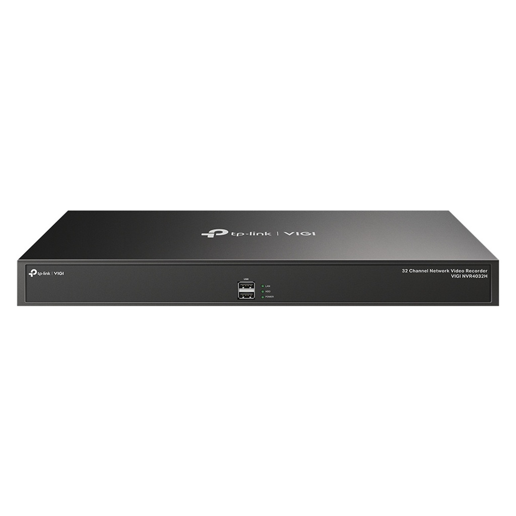 NVR de 32 Canales TP-Link VIGI NVR4032H Para 4 Discos Duros máx. 10TB 2x USB 2.0 2 x RJ-45