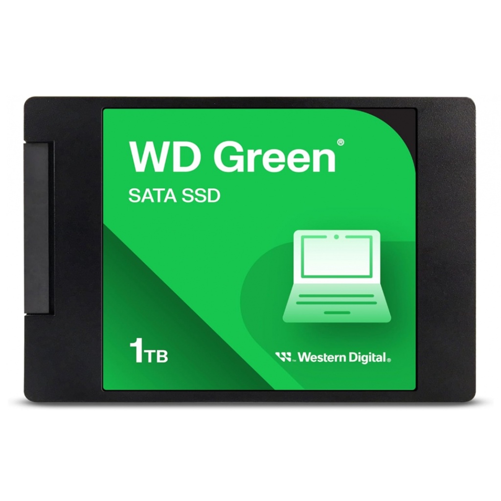 Unidad SSD WD GREEN 1TB 2.5" 400 MB/s Escritura 500 MB/s Lectura SATA III