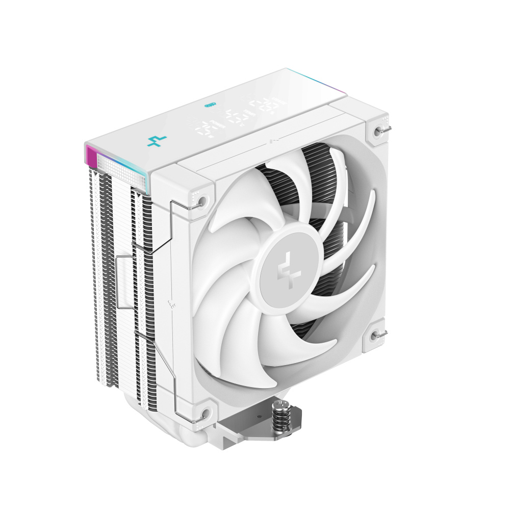 Disipador CPU DeepCool AK400, 120mm, hasta 1850RPM, Blanco
