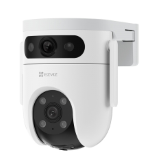 Ezviz Cámara de Seguridad IP Smart WiFi Domo IR para Exteriores CS-H9C, Alámbrico/Inalámbrico, 2304 x 1296 Pixeles, Día/Noche