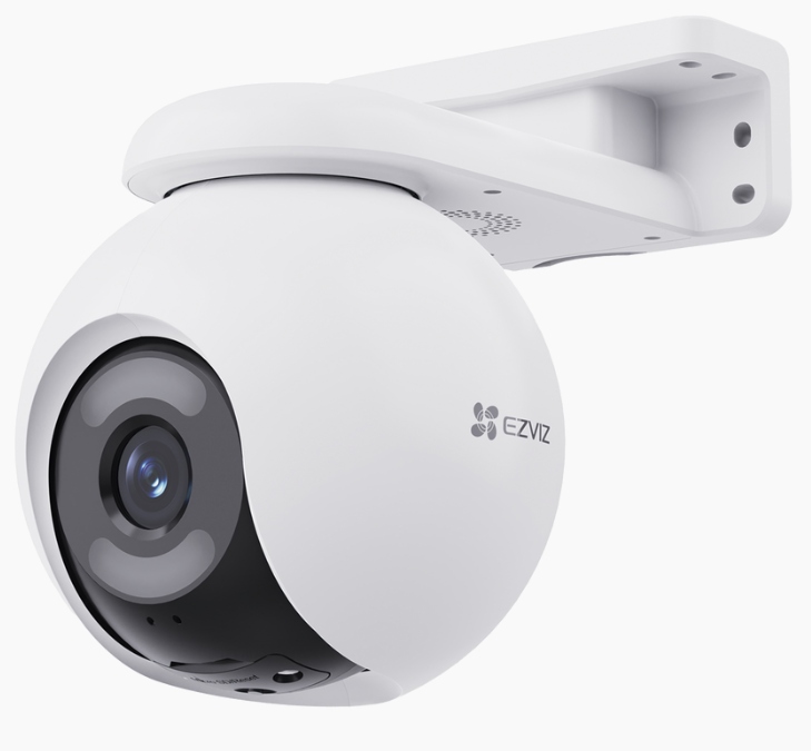 Ezviz Cámara de Seguridad IP Smart WiFi PT para Exteriores CS-H8X, Alámbrico, 2560 x 1440 Pixeles