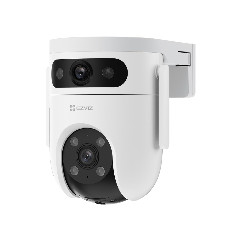 Ezviz Cámara de Seguridad IP PT IR para Exteriores H9c Dual 2K, Alámbrico, 2304 x 1296 Pixeles, Día/Noche