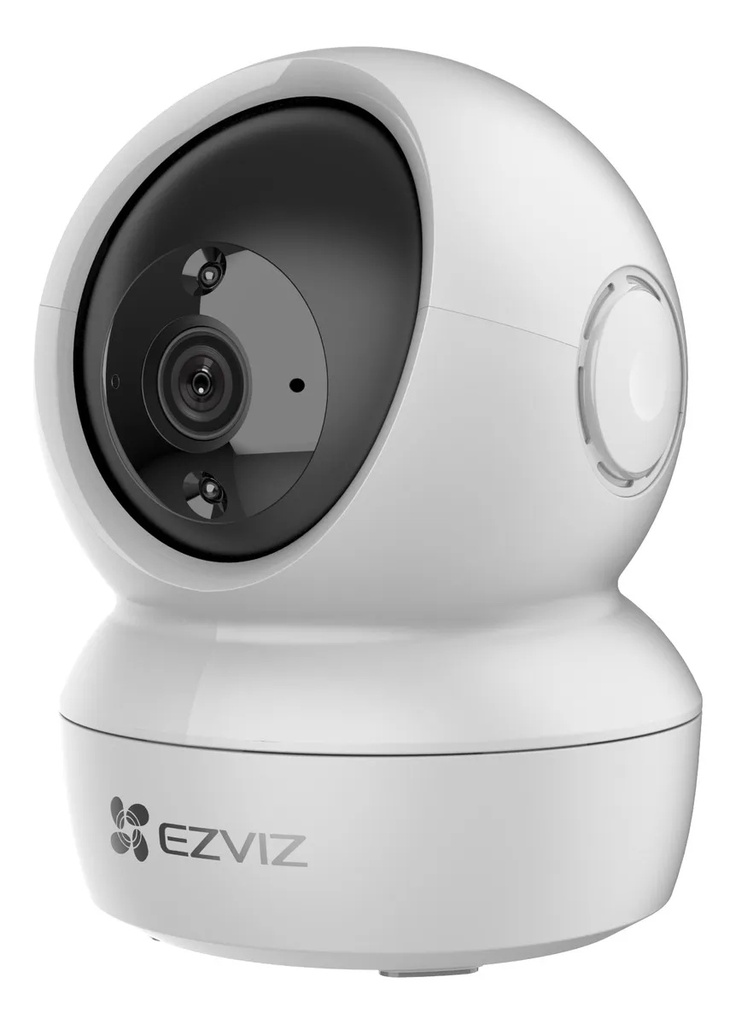 Ezviz Cámara de Seguridad IP Smart WiFi PT IR para Interiores CS-H6C-G1/8MP, Inalámbrico, 3840x2160 4K, Día/Noche