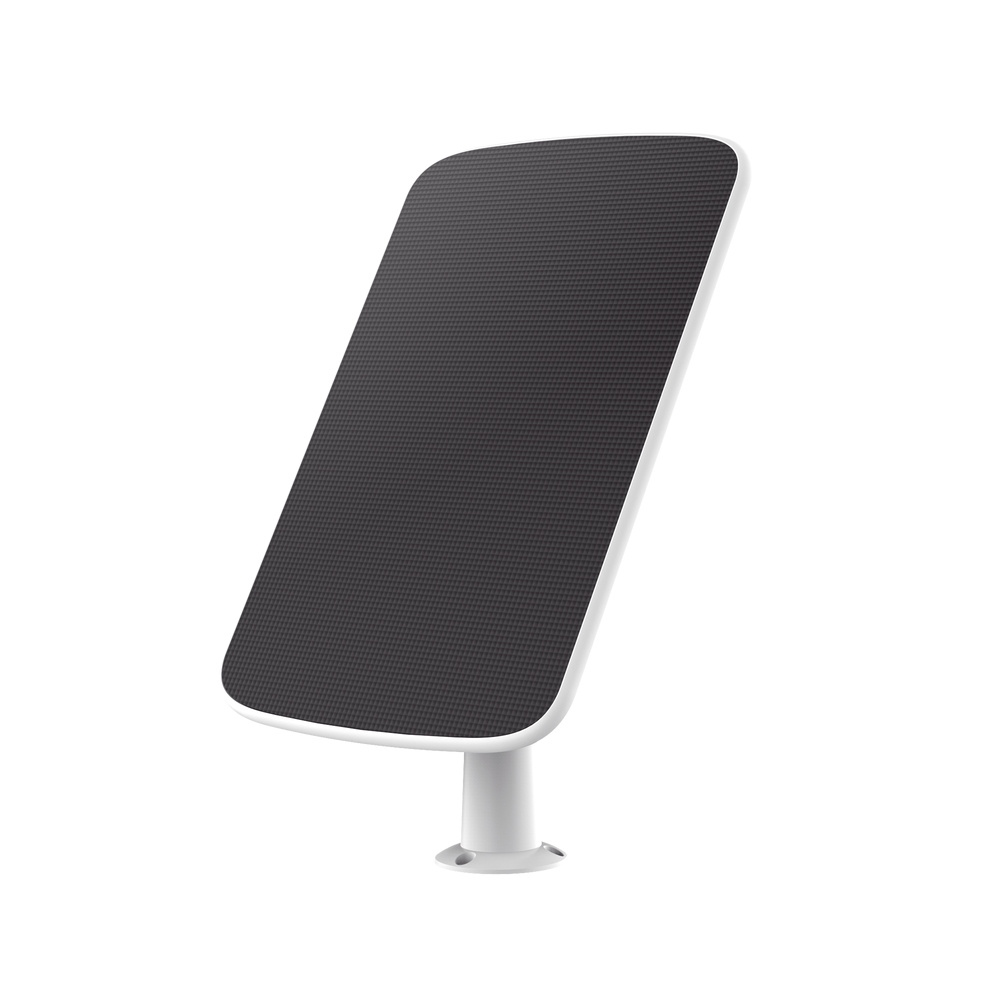 EZVIZ Panel Solar CS-CMT-SOLARPANEL-C, para Recargar Cámara de Batería CSBC1C, Plata/Negro