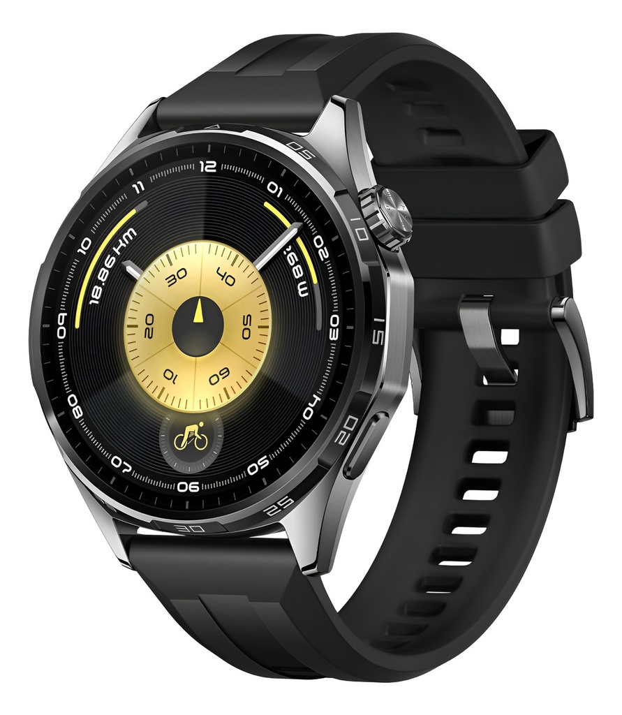 HUAWEI Watch GT 6 Smartwatch 46mm,1.47''AMOLED Pantalla, GPS, NFC, Compatible con iOS y Android Negro