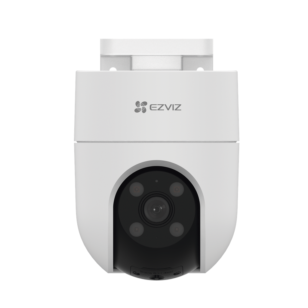 Ezviz Cámara de Seguridad IP Smart WiFi Domo IR para Interiores CS-H8C, Inalámbrico, 3840x2160 4K, Día/Noche