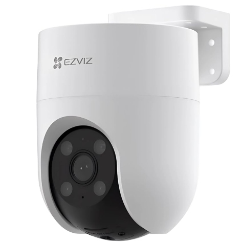 Ezviz Cámara de Seguridad IP Smart WiFi Domo IR para Interiores CS-H8C, Inalámbrico, 3840x2160 4K, Día/Noche