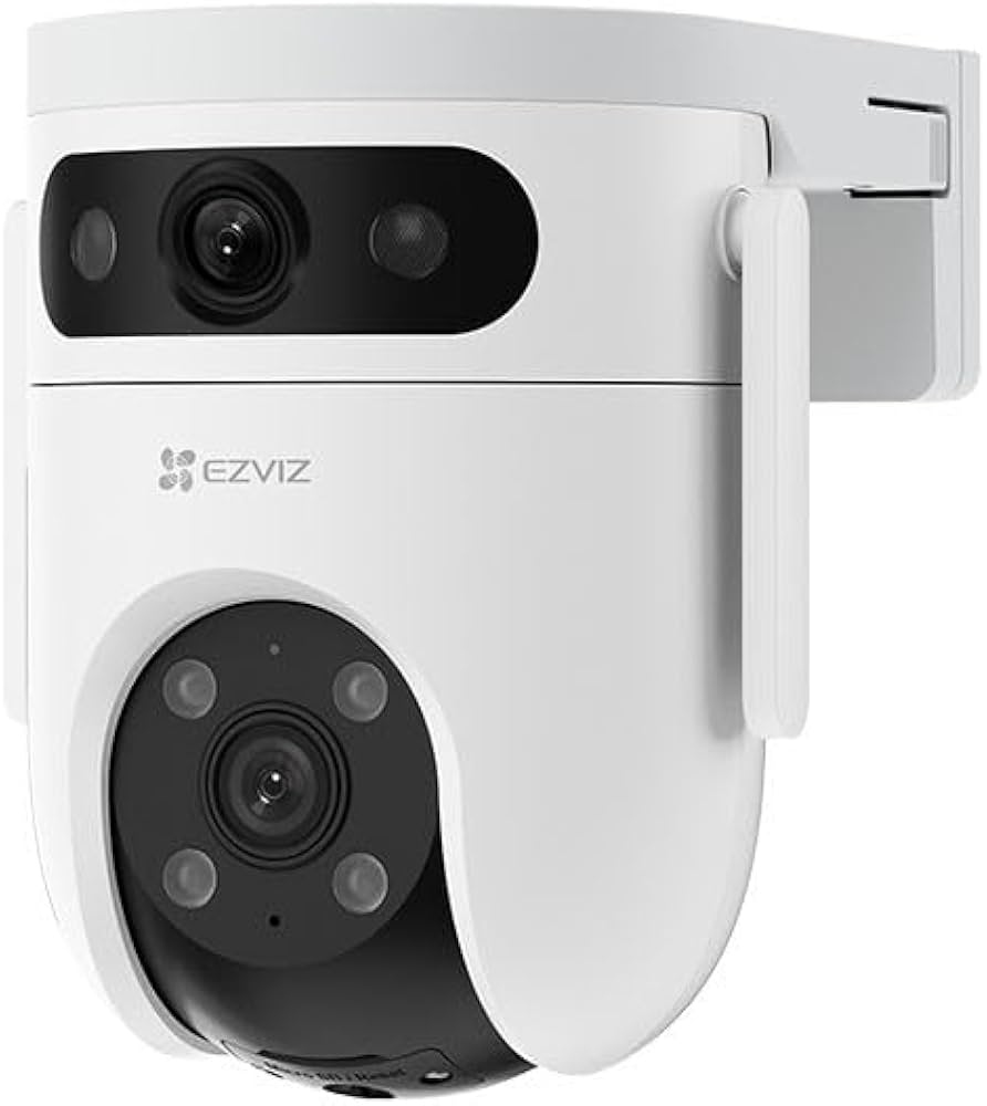 Ezviz Cámara de Seguridad IP Smart WiFi Domo IR para Exteriores CS-H9C, Alámbrico/Inalámbrico, 2880 x 1620 Pixeles, Día/Noche