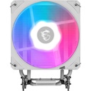 Disipador Para CPU MSI Mag Corefrozr AA13 White 120mm Hasta 2000rpm