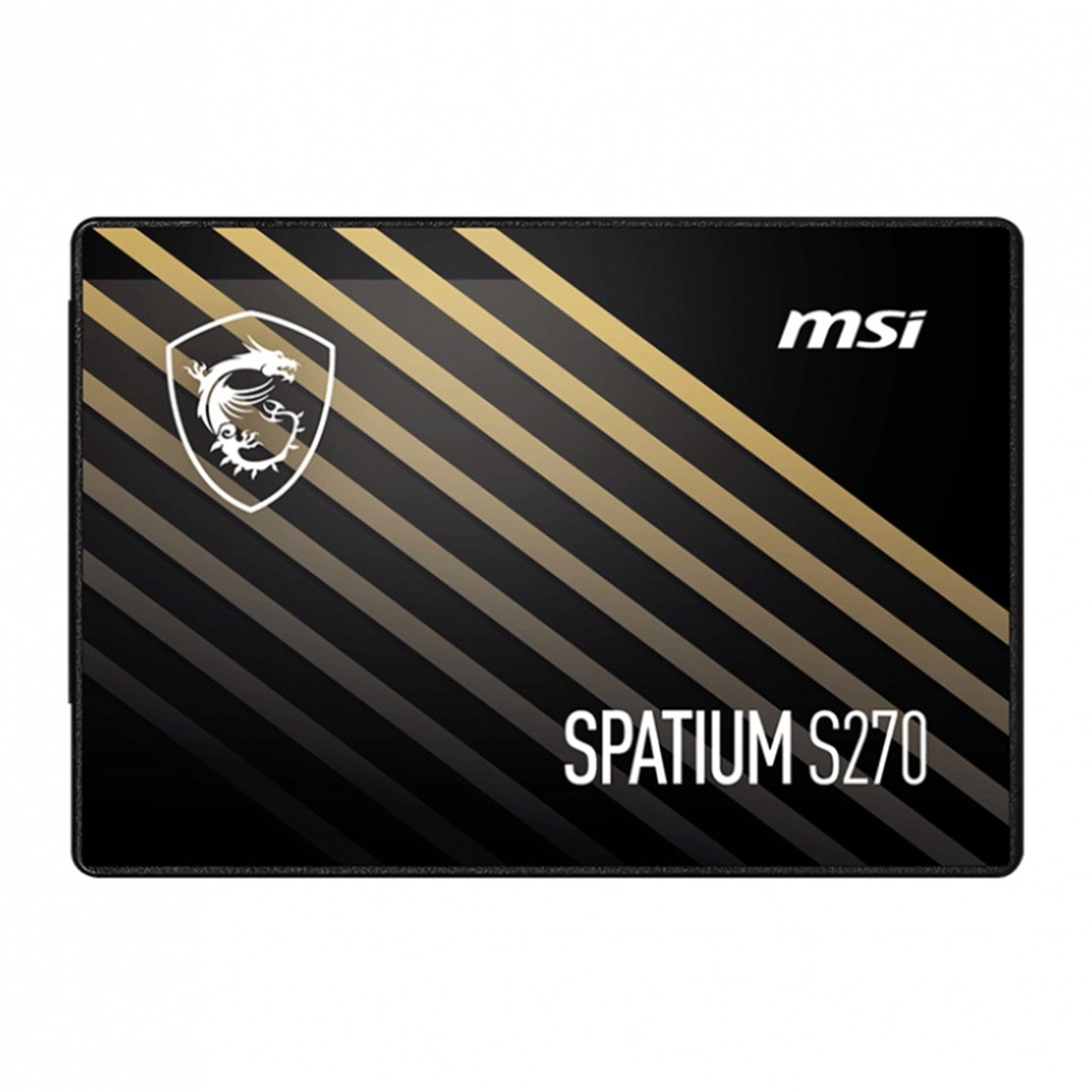 Unidad SSD MSI Spatium S270 960GB 2.5" 450MB/s Escritura 500 MB/s Lectura SATA III
