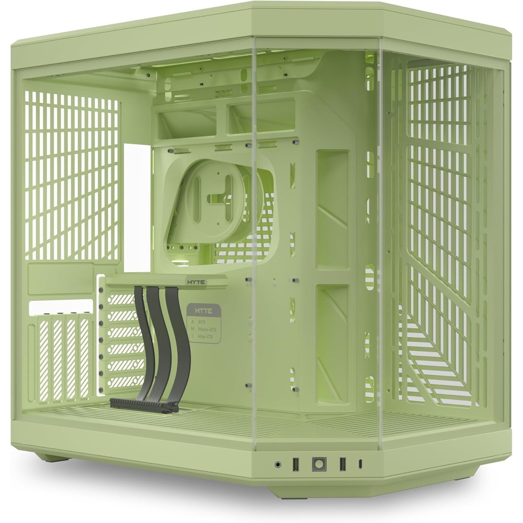 Gabinete Hyte Y70 Midi-Tower ATX/EATX/Micro-ATX/Mini-ITX USB 3.0 sin Fuente sin Ventiladores Instalados