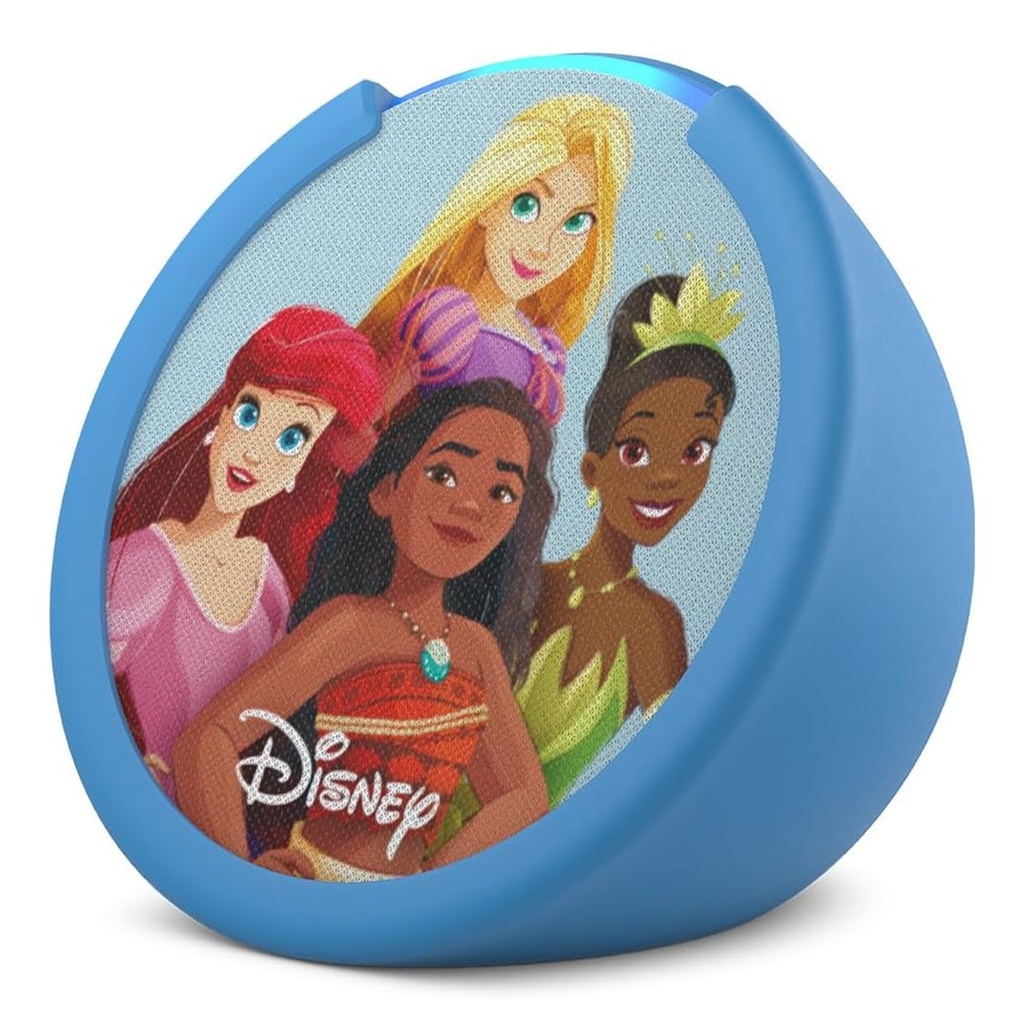 Bocina Inteligente Amazon Echo Pop Kids Disney Princess Edition