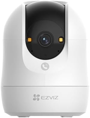 Ezviz Cámara de Seguridad IP Smart WiFi Domo IR para Interiores C6N G1 4K, Inalámbrico, 3840x2160 4K Ultra HD, Día/Noche