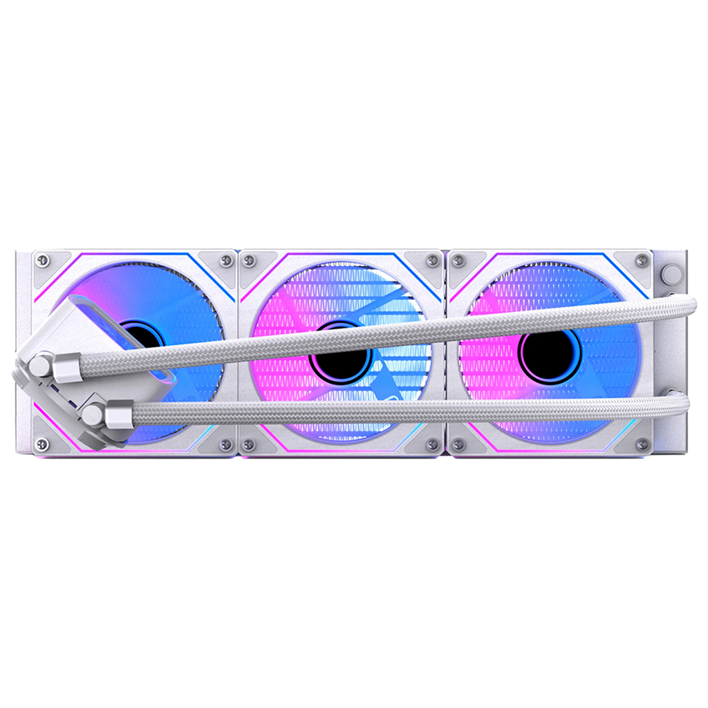 Enfriamiento Líquido Para CPU Naceb NA-0656B Boreal 3x120mm Hasta 1800RPM 