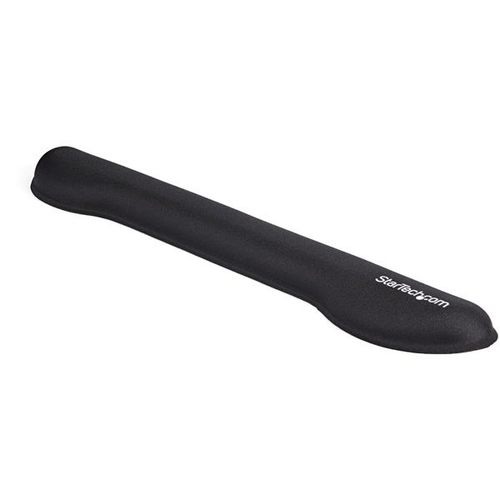 Reposamuñecas de gel para teclado - ergonomico -negro - antideslizante - para escritorios y estaciones de trabajo - startech.com