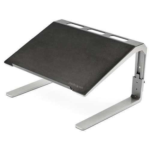 Soporte ajustable para laptop con 3 niveles de altura - en acero y aluminio para servicio pesado - con inclinacion - startech.co